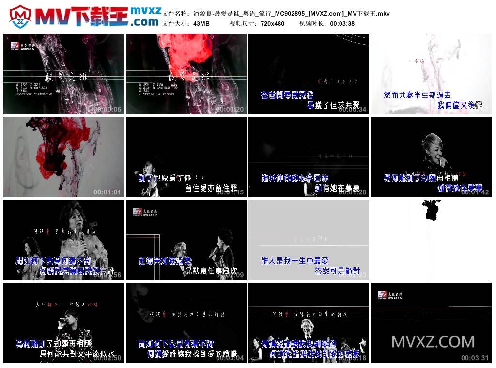 潘源良-最爱是谁_粤语_流行_MC902895